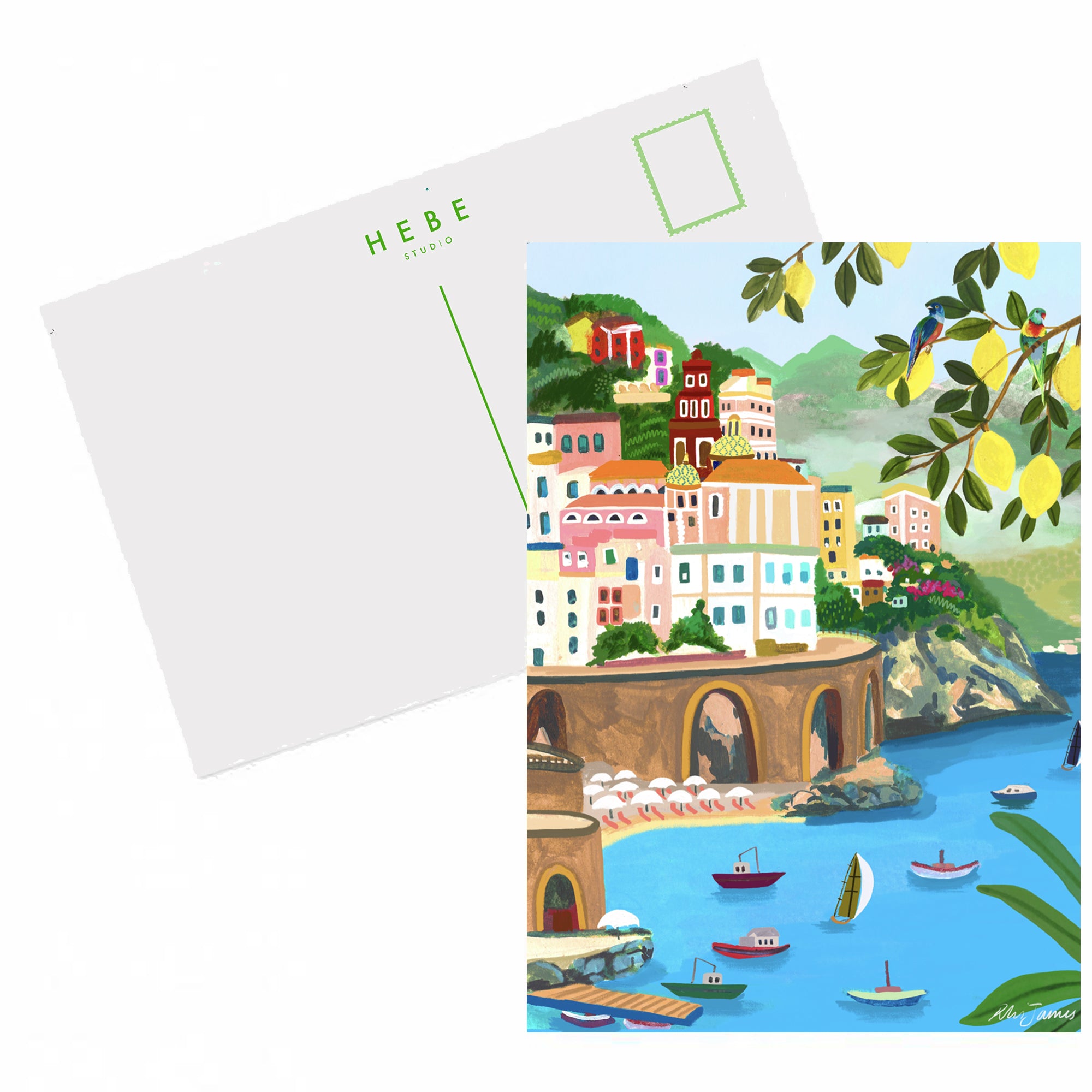 The Exotic Summers Postcard set