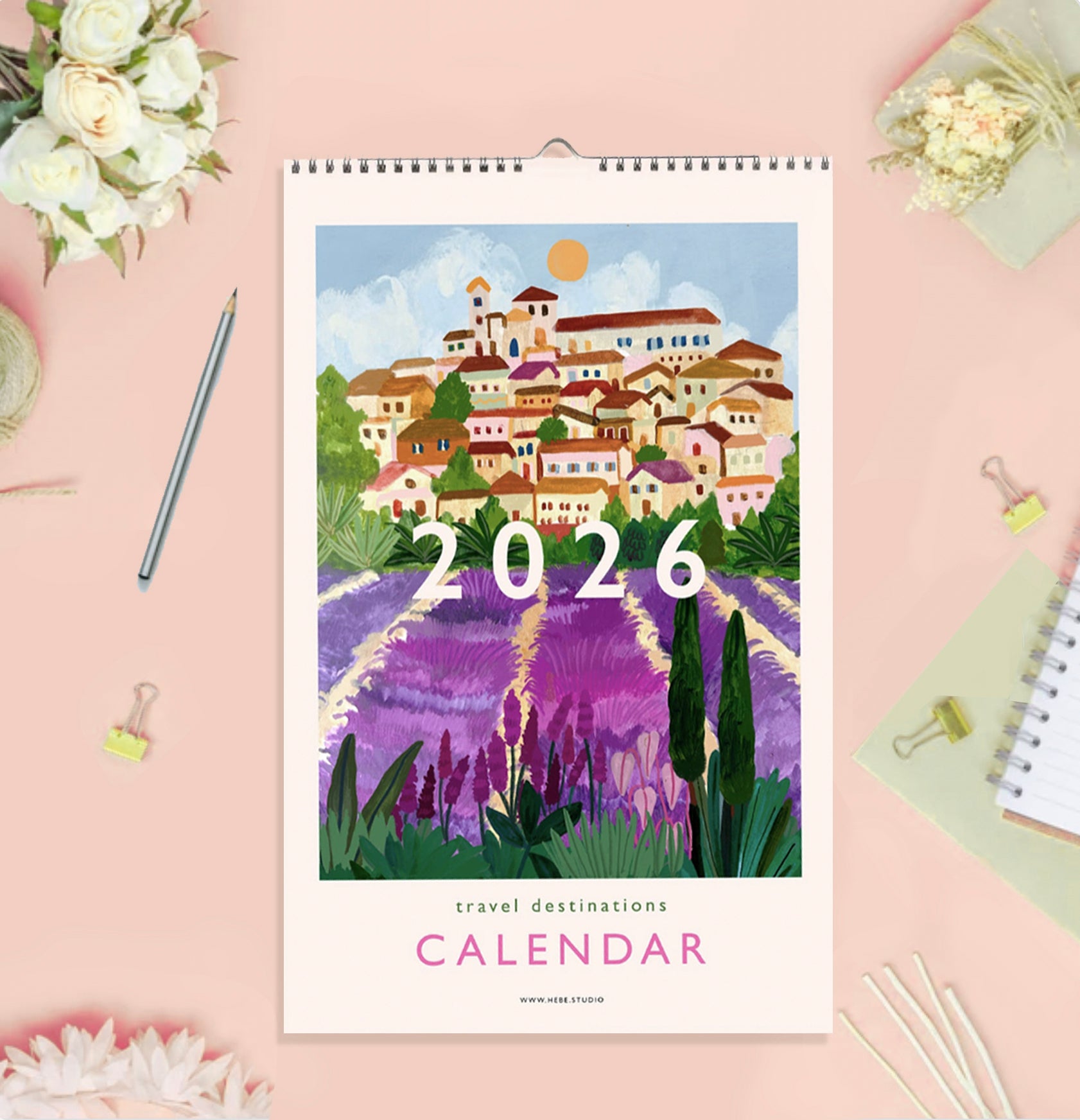 2026 Travel Destinations Calendar