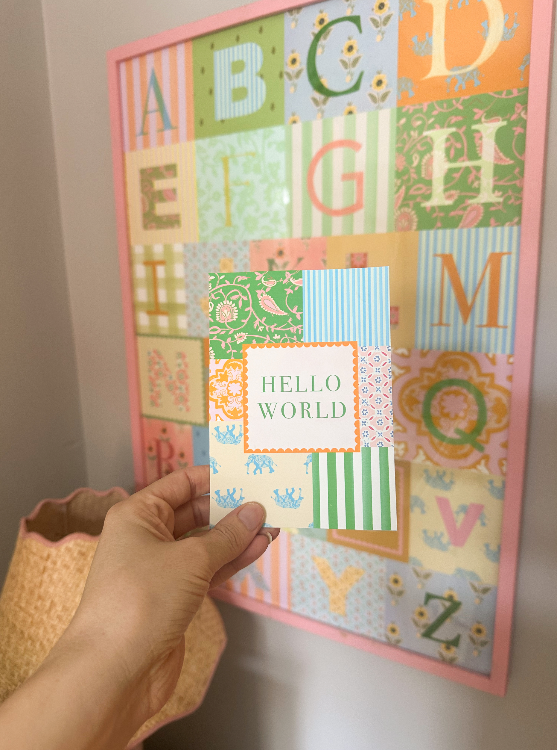 Baby Milestone Cards - Soft Woodblock
