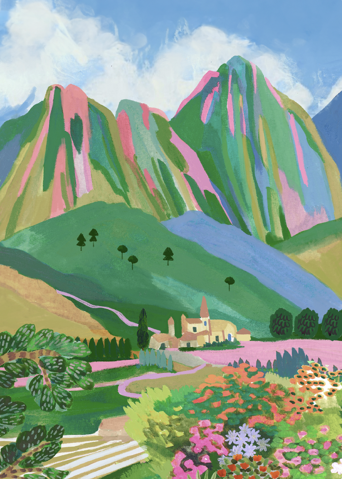 Paint By Numbers kit - The Dolomites *ships in 2-4 weeks*