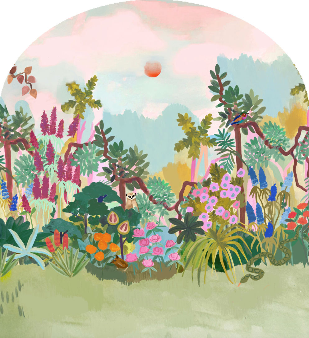 In the Jungle Wall Decal - Digital Download