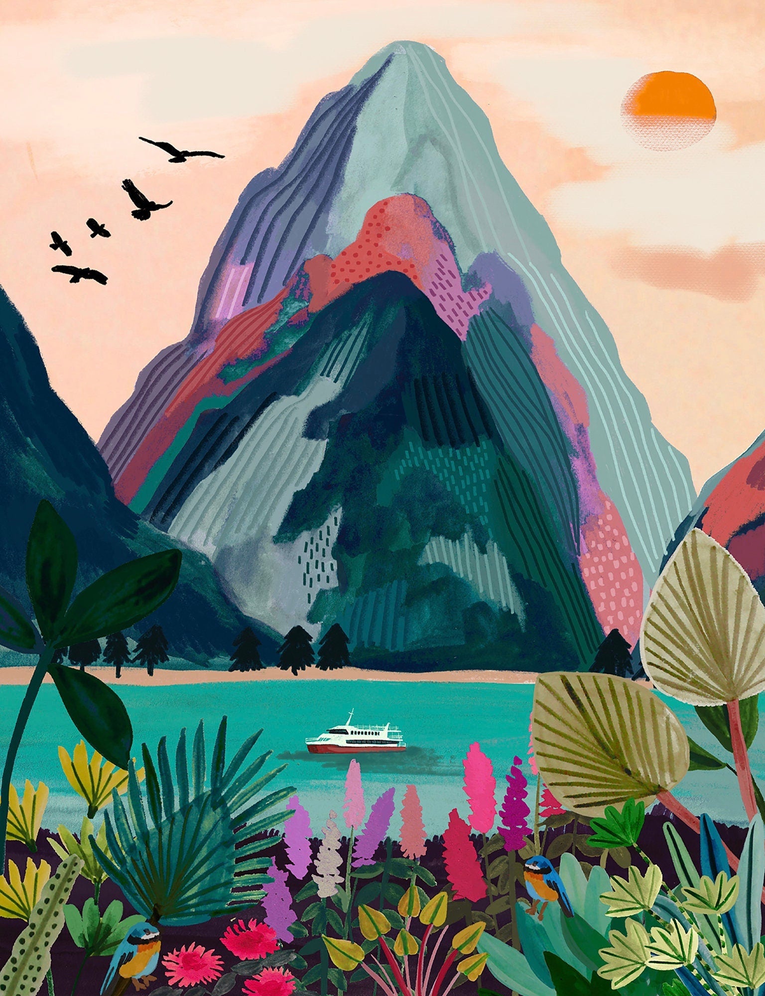 2025 SECONDS SALE - A1 PRINT Milford Sound