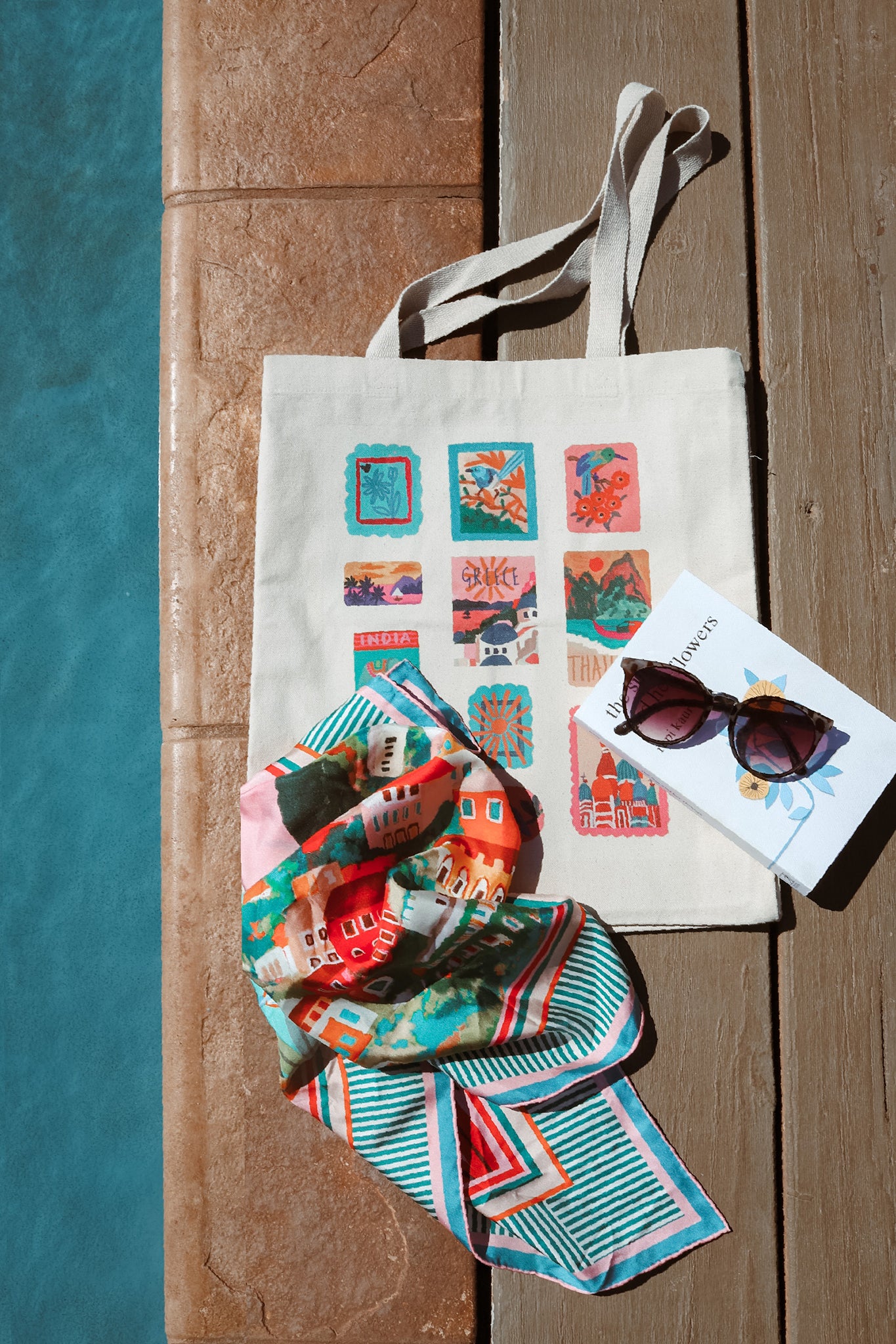 Travel Far Tote Bag