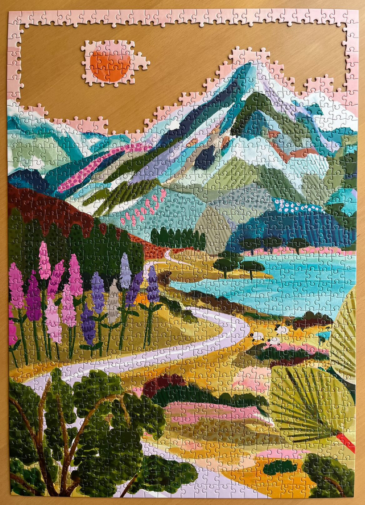 Mt Cook Jigsaw Puzzle 1000 pc