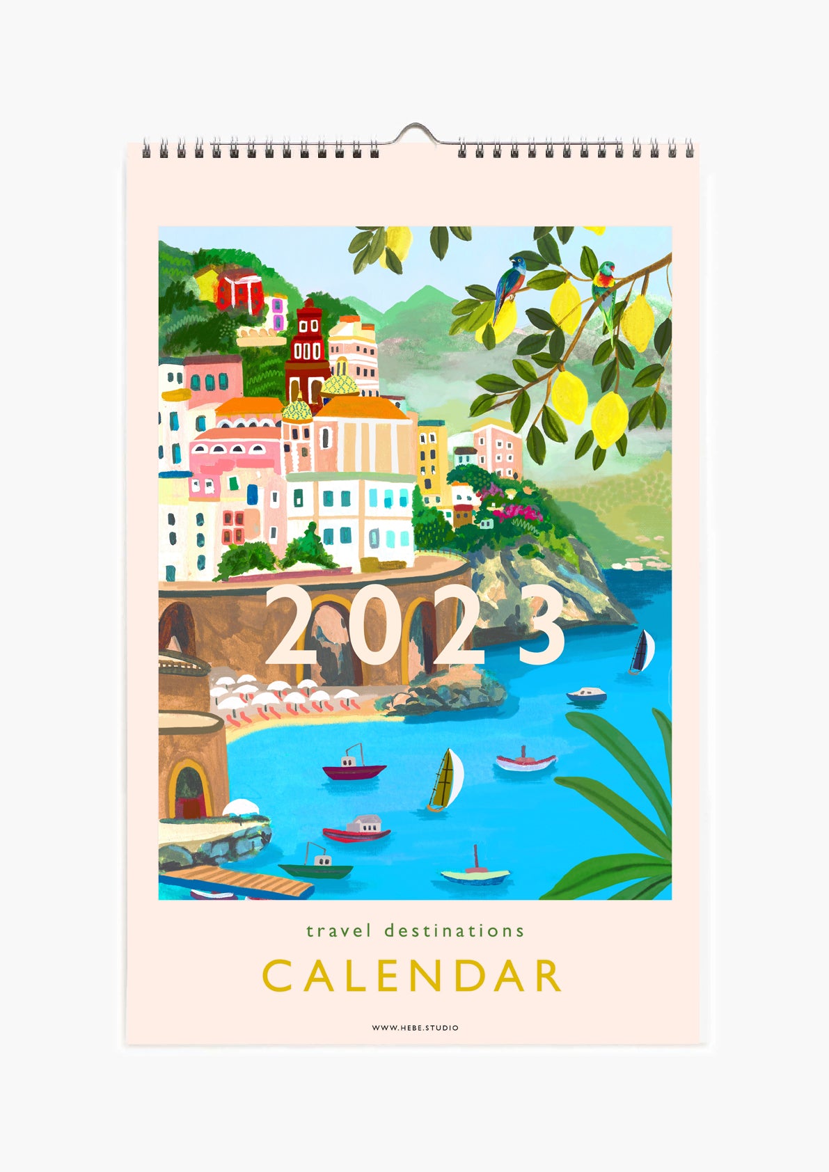 2023 Travel Destinations Calendar