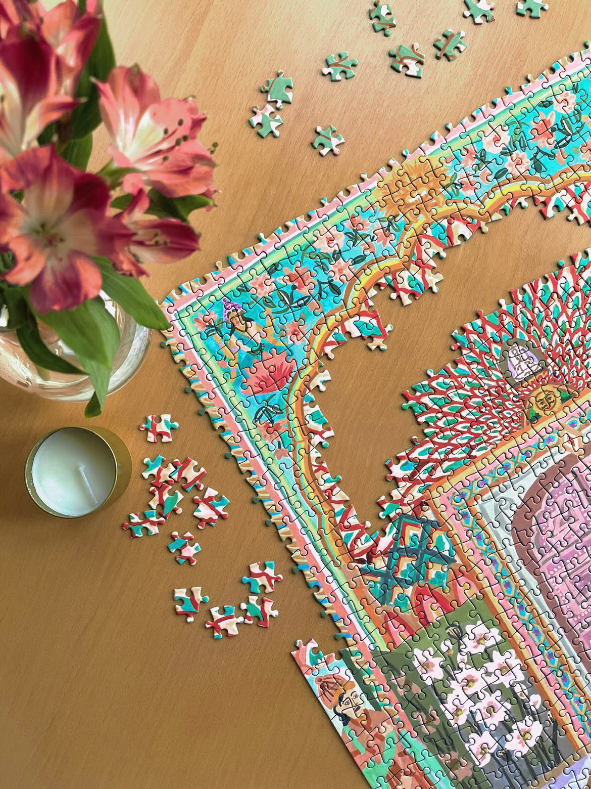 Lotus Gate Jigsaw Puzzle 1000 pc