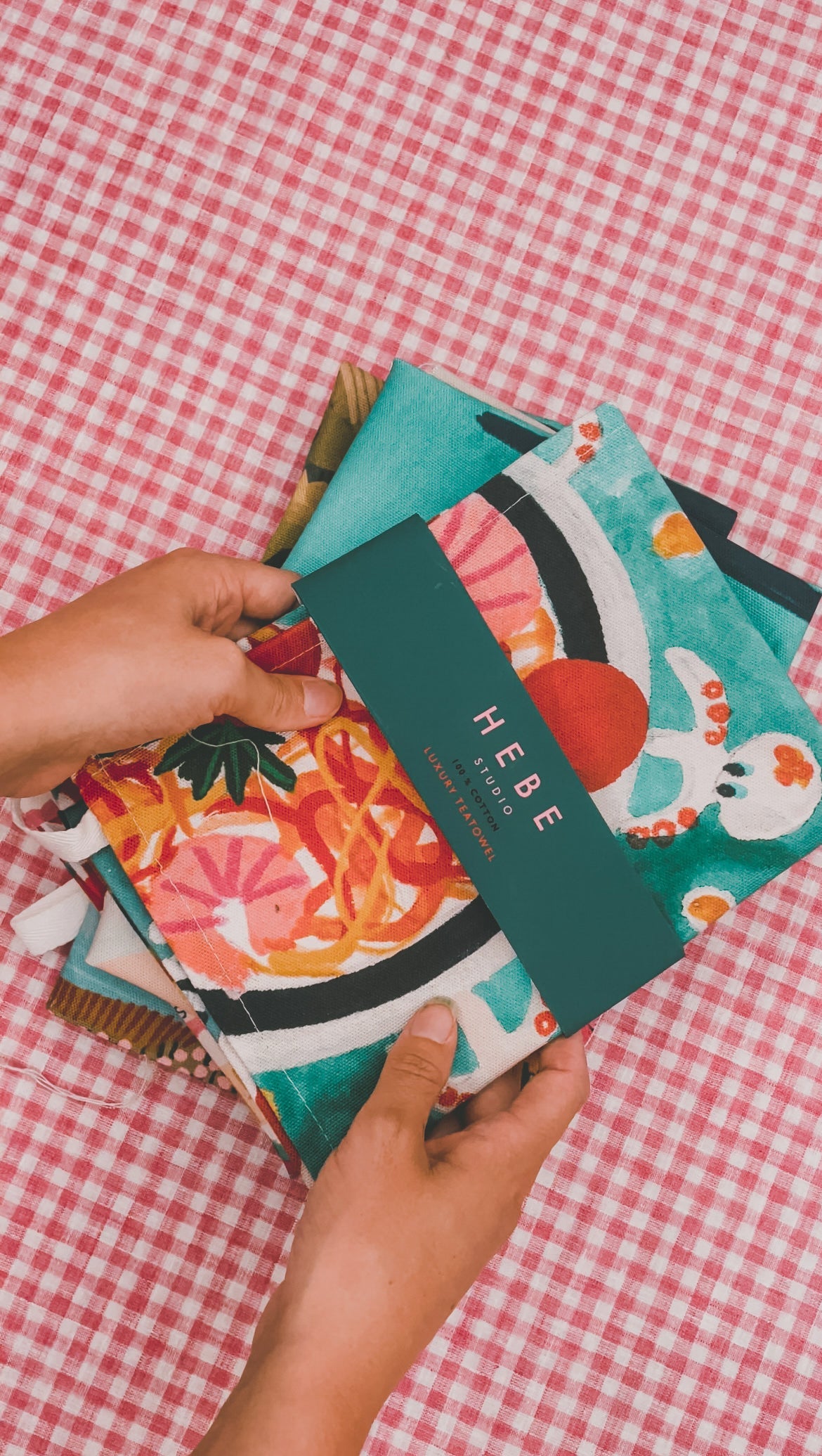 SAMPLE SALE Spaghetti Party Tea Towel