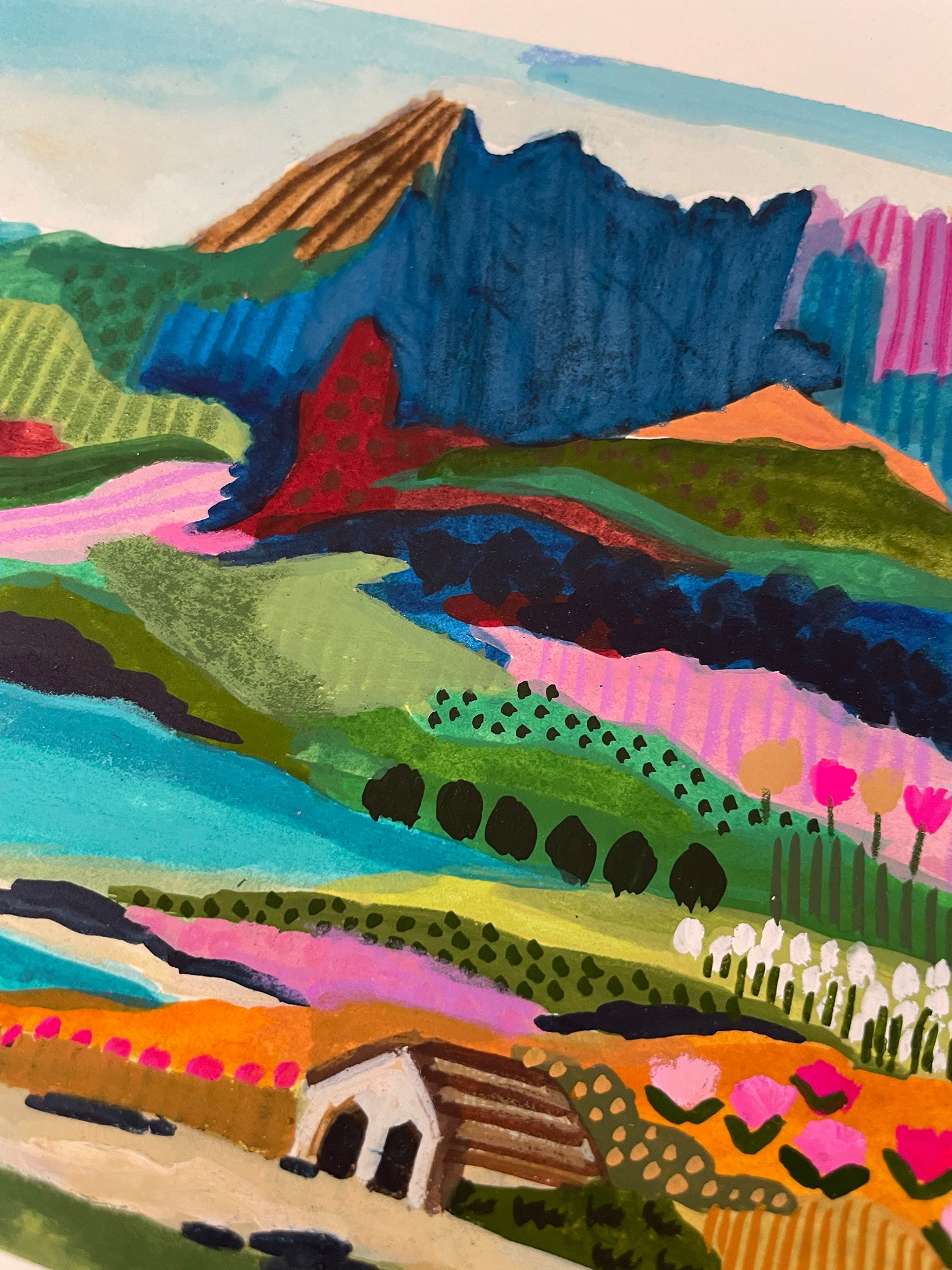 ORIGINAL ARTWORK - Dove Lake