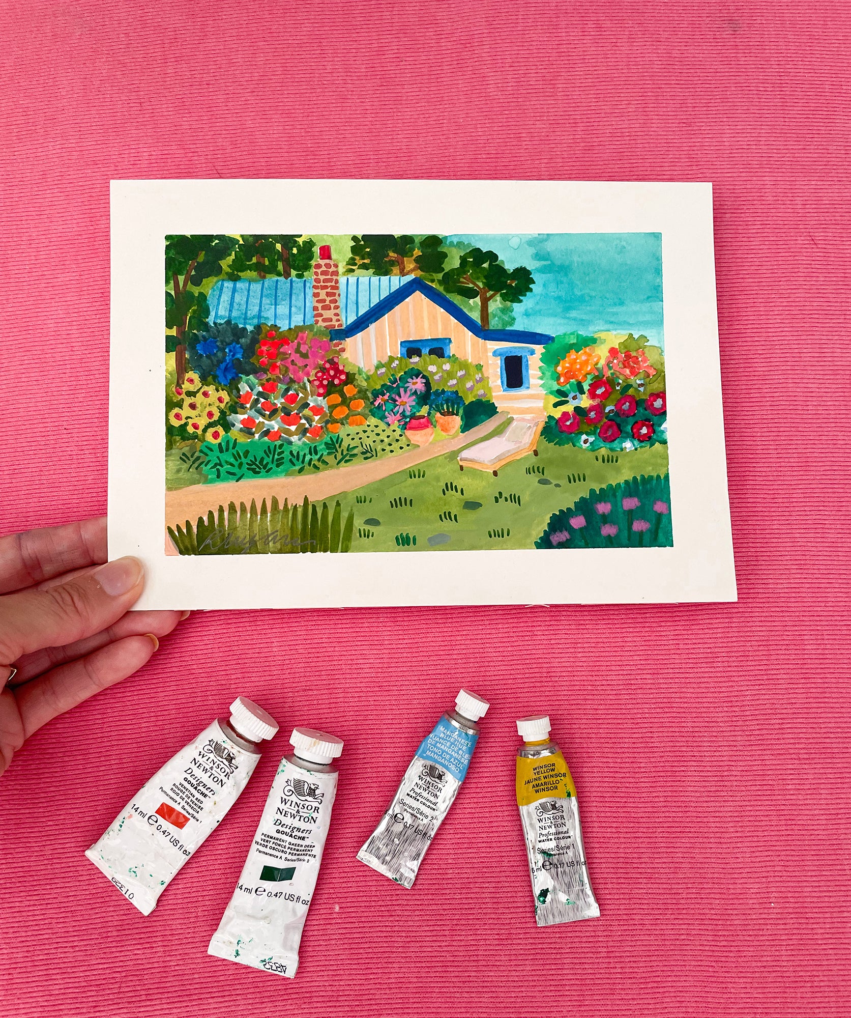 ORIGINAL ARTWORK - In the Garden