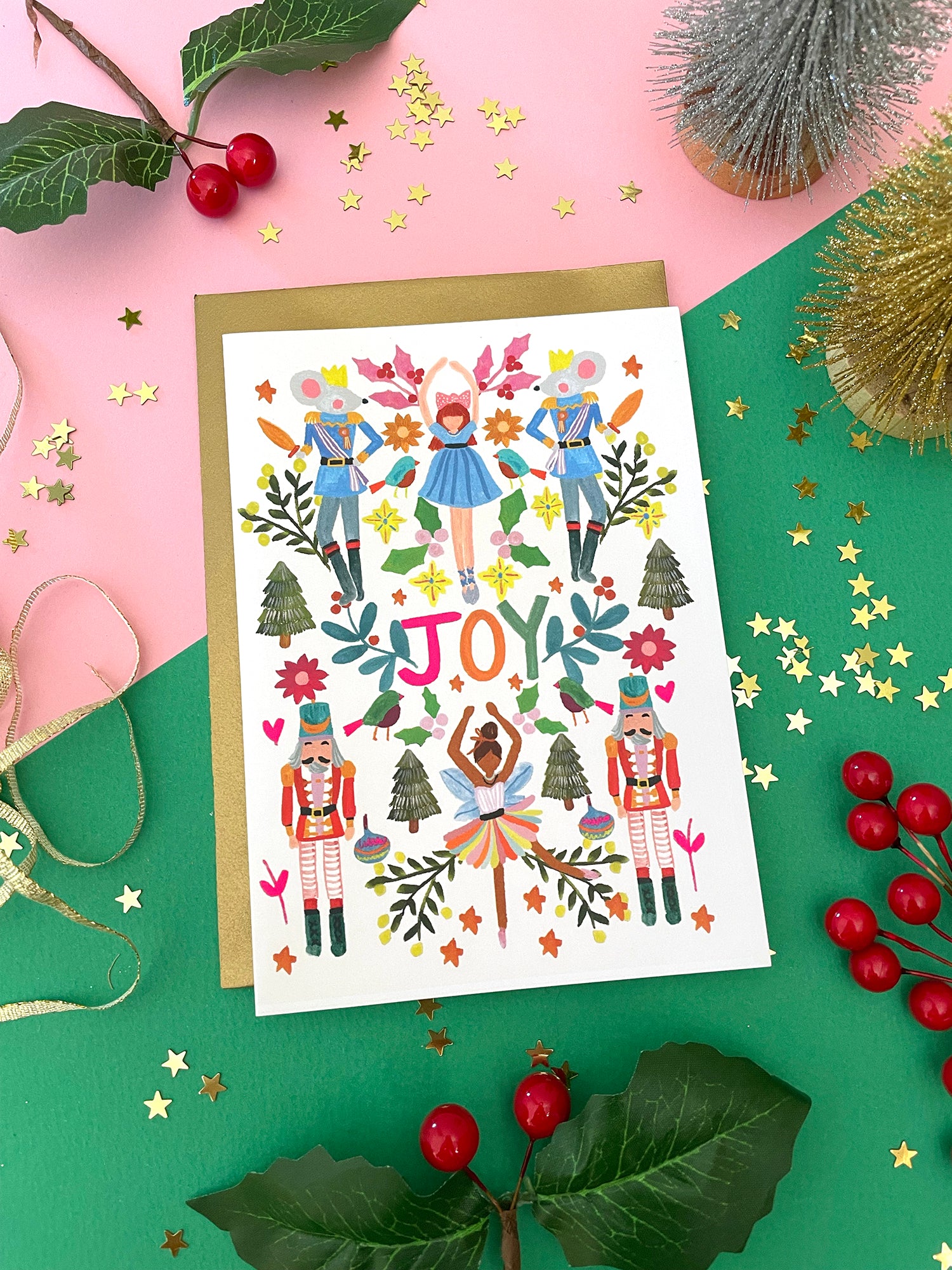 The Novelty Set - Christmas Cards x 4