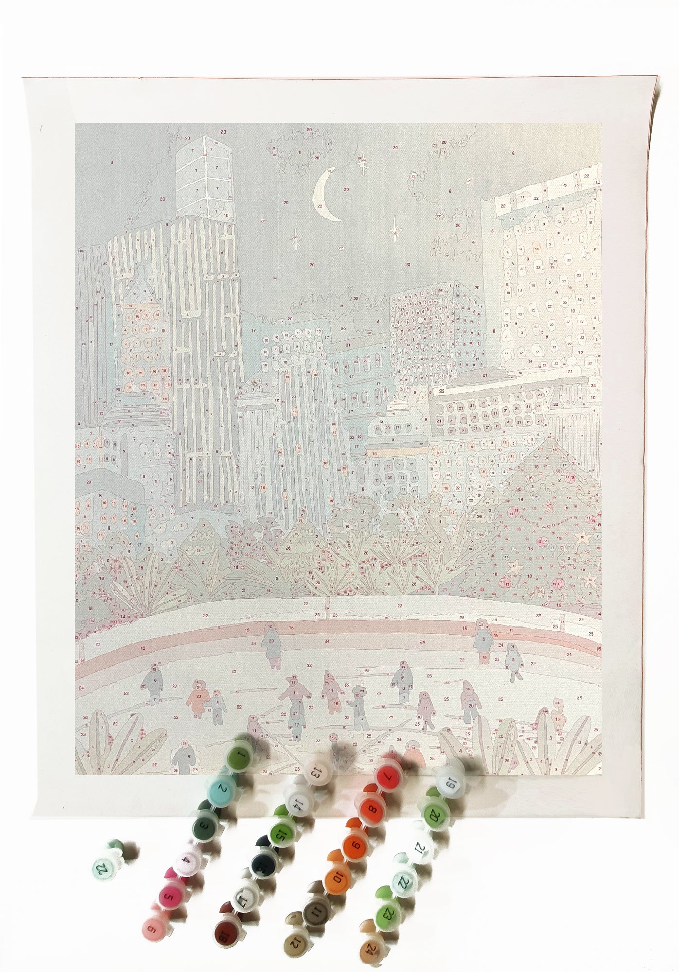 Paint By Numbers Kit - New York Winter