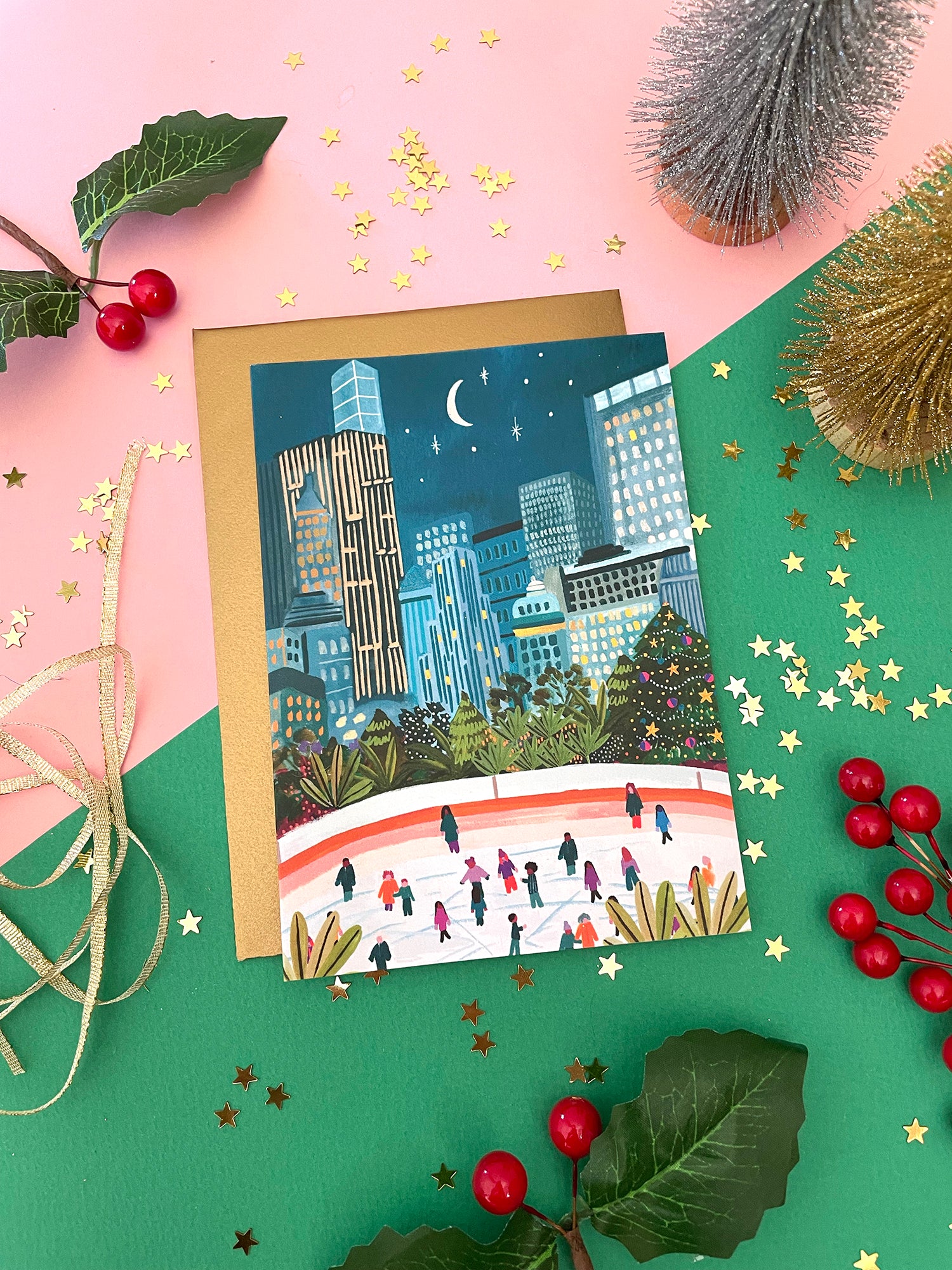 The Novelty Set - Christmas Cards x 4