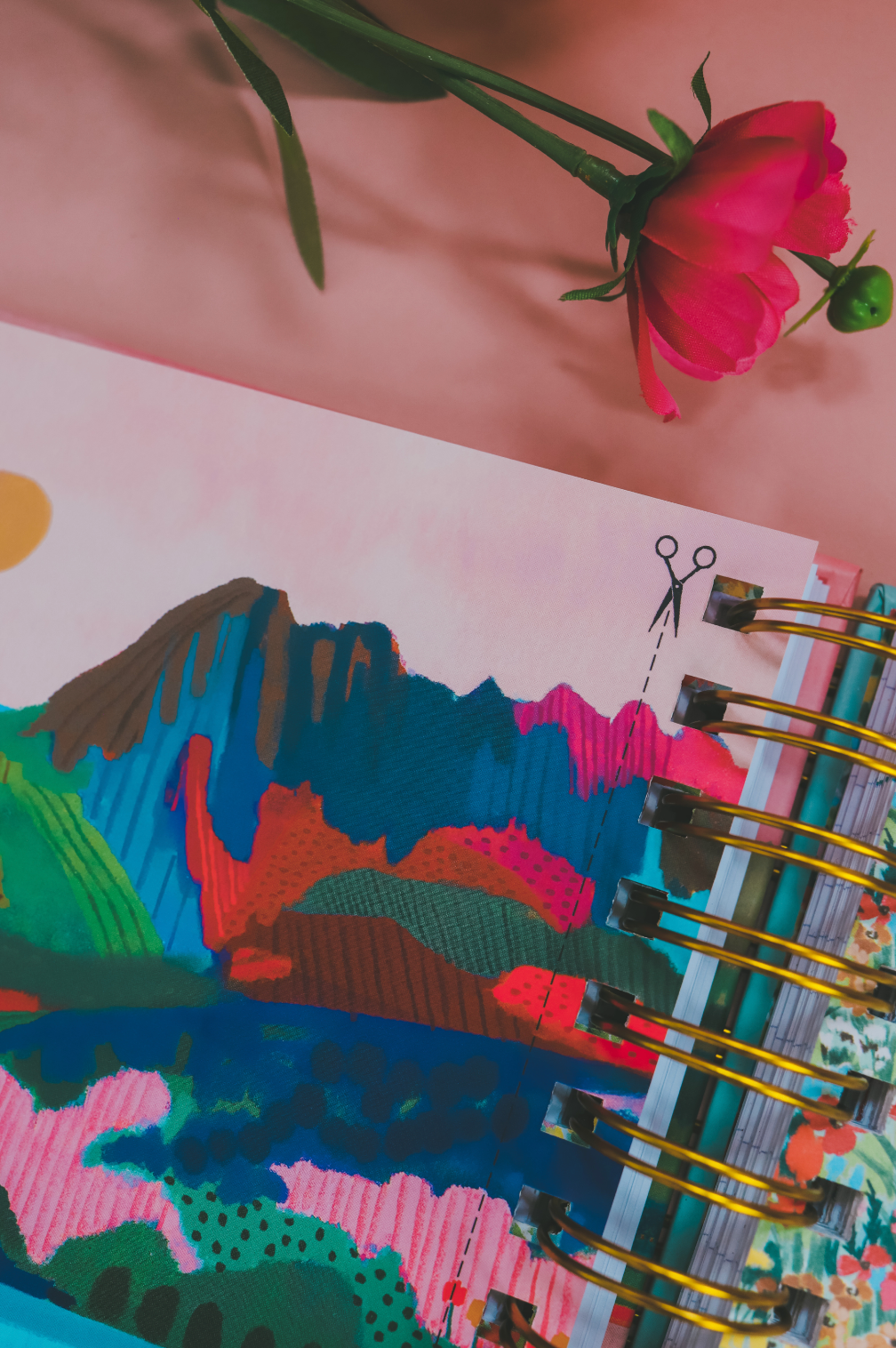 Amalfi Sunset - Dateless Planner/Agenda