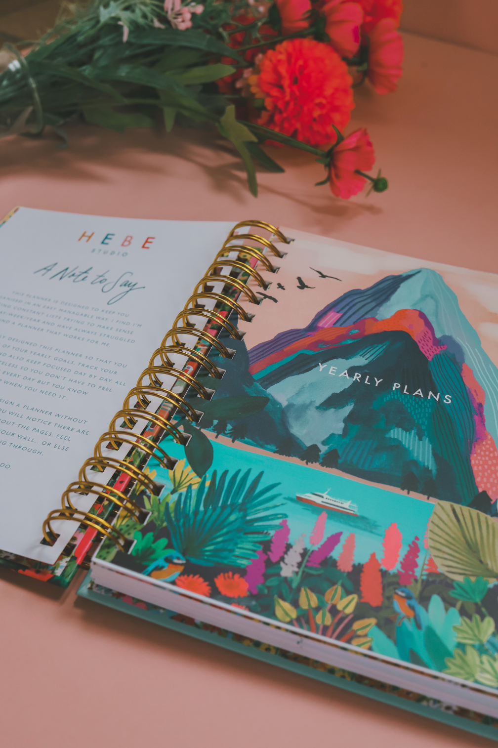 Wild Mountain - Dateless Planner/Agenda