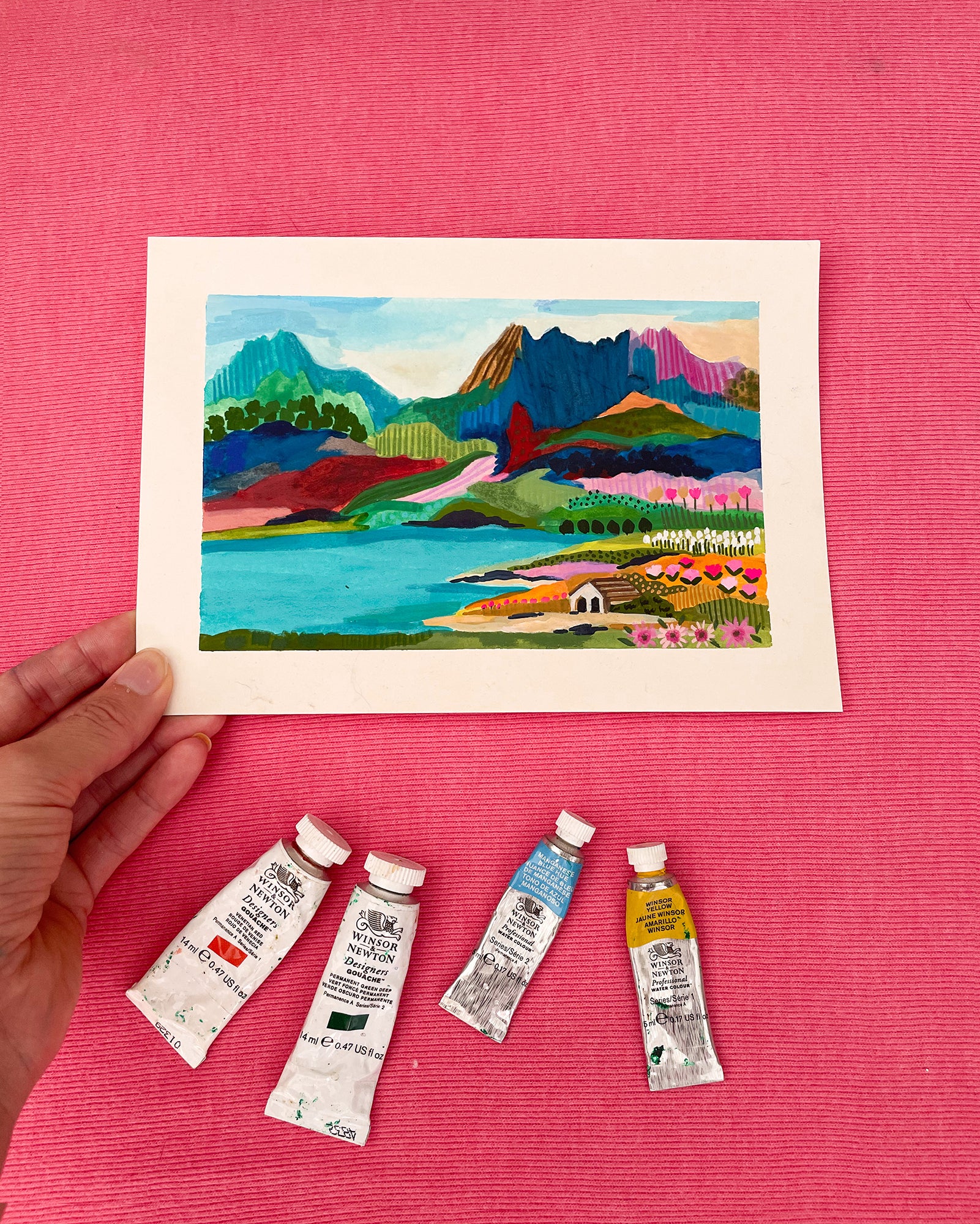 ORIGINAL ARTWORK - Dove Lake