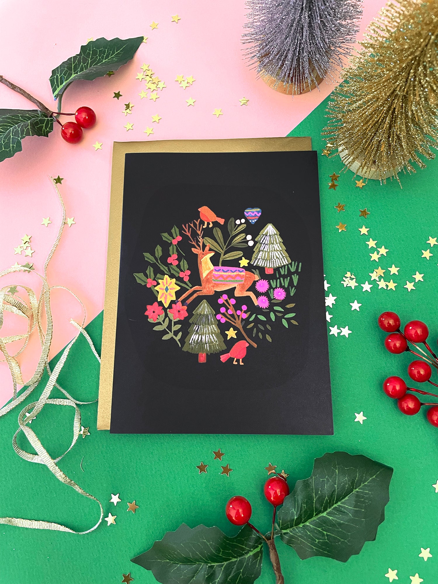 The Novelty Set - Christmas Cards x 4