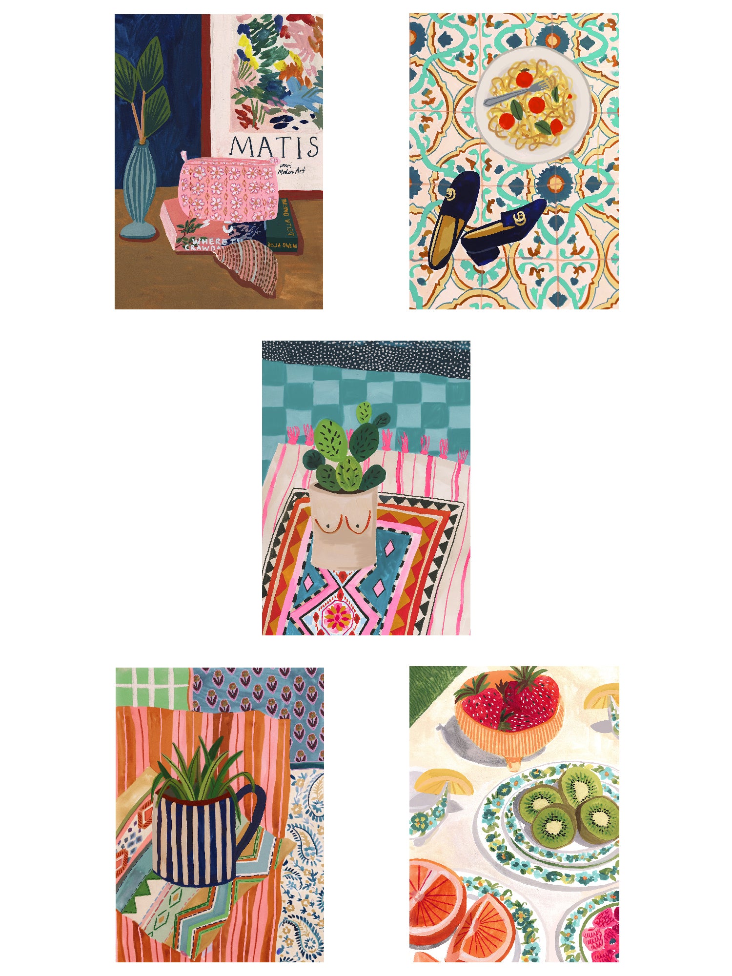 The Still Life Postcard set