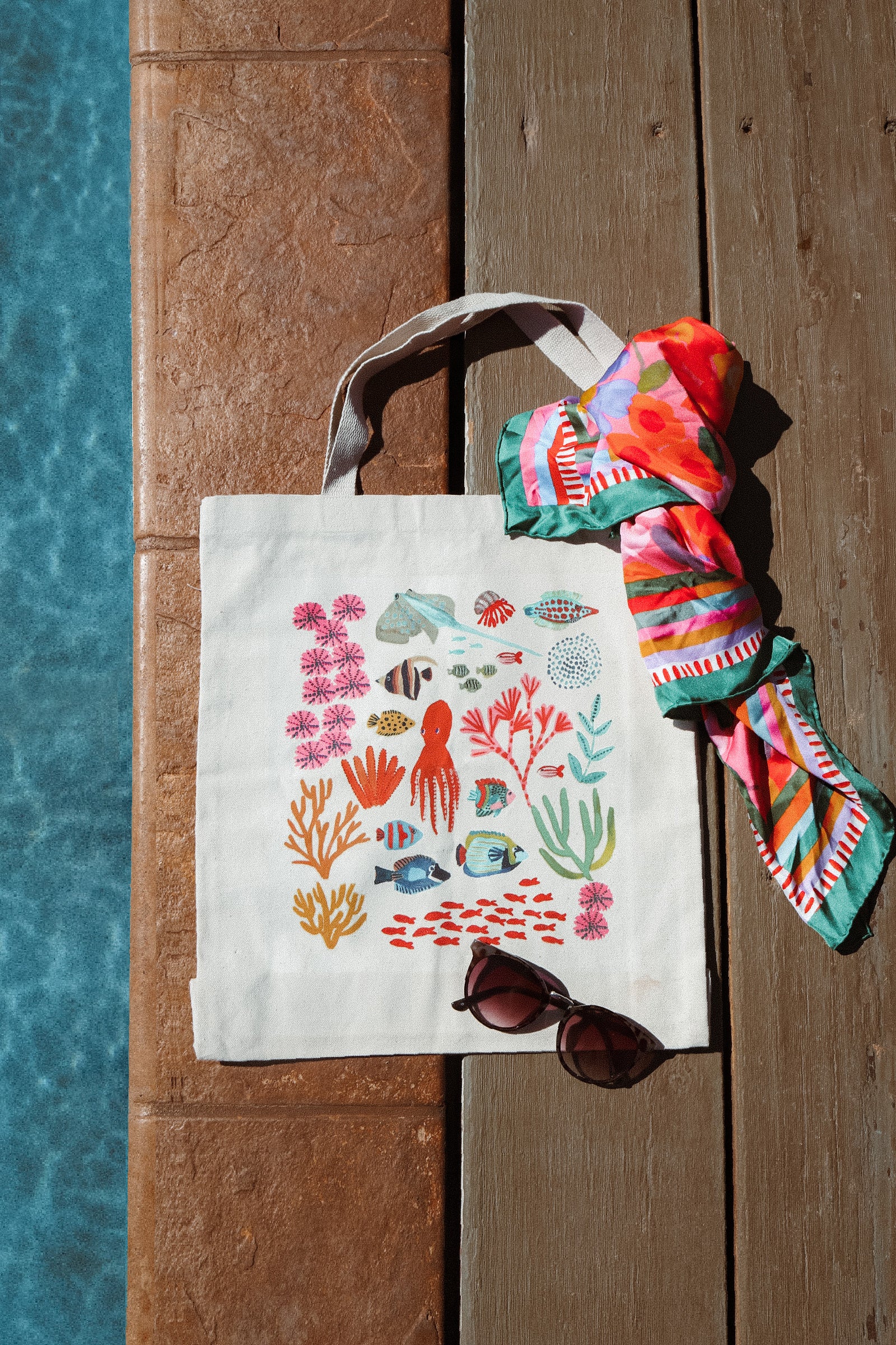 Under The Sea Tote Bag